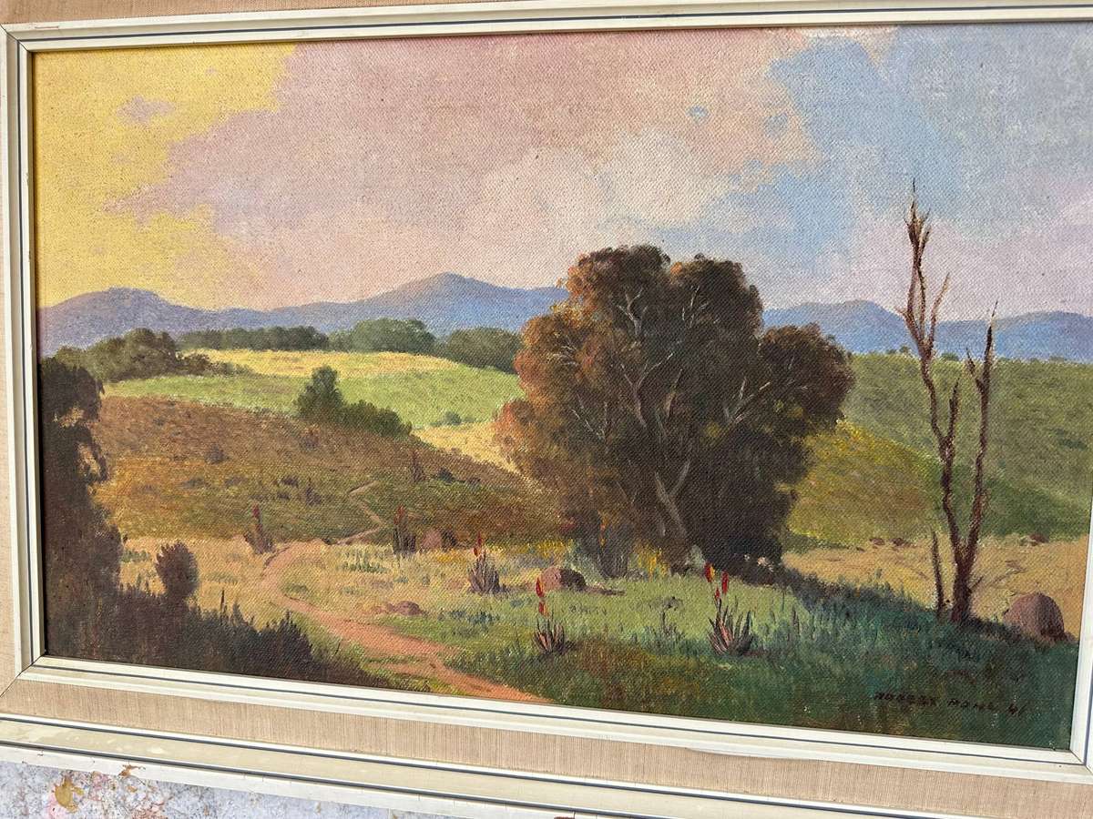 Stunning Robert Pohl oil painting