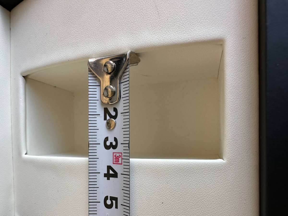 A Michel Herbelin French made watch storage box .