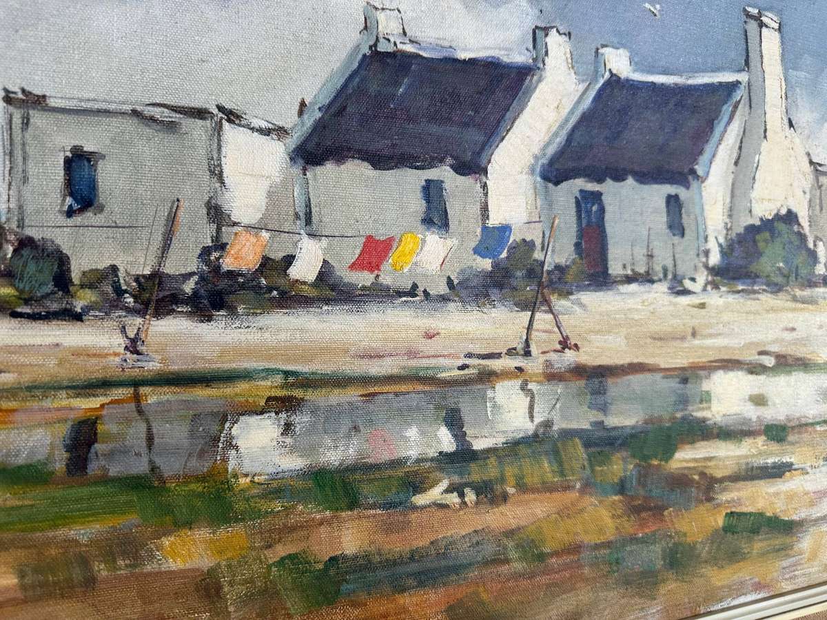 Pierre de Villiers oil painting ( 90 x 60 cm. )
