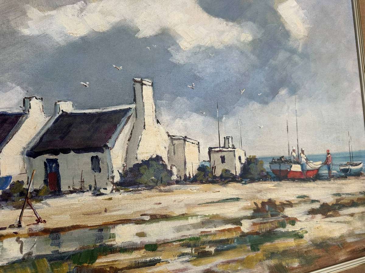 Pierre de Villiers oil painting ( 90 x 60 cm. )