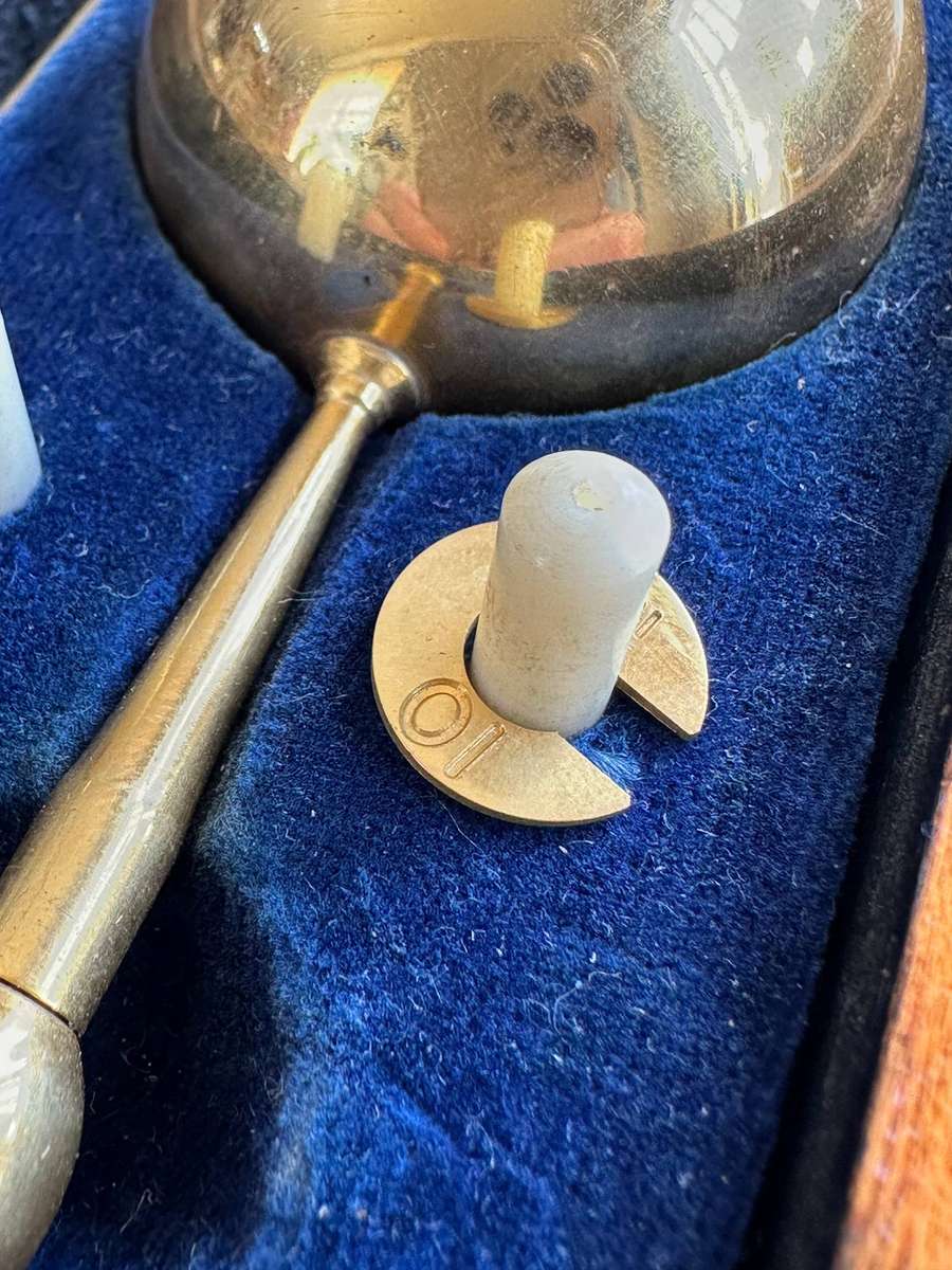 A cool antique hydrometer in original storage box