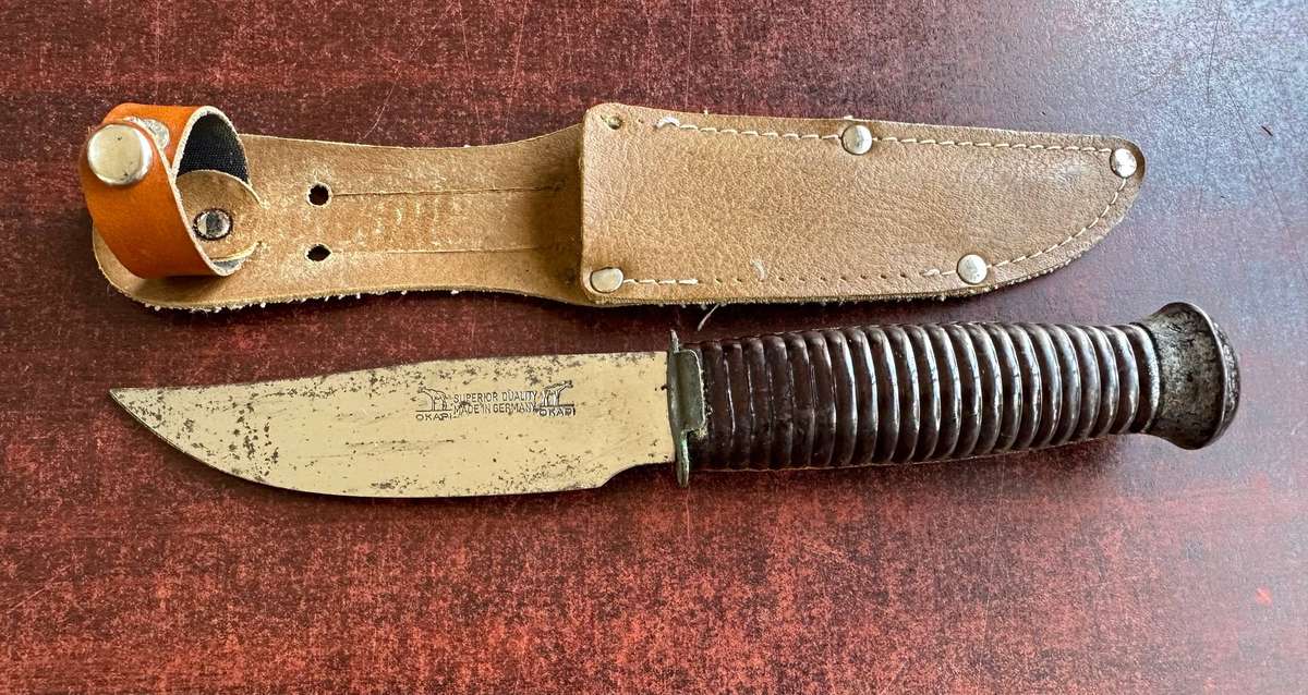 Vintage Okapi Hunting Knife - made in Germany