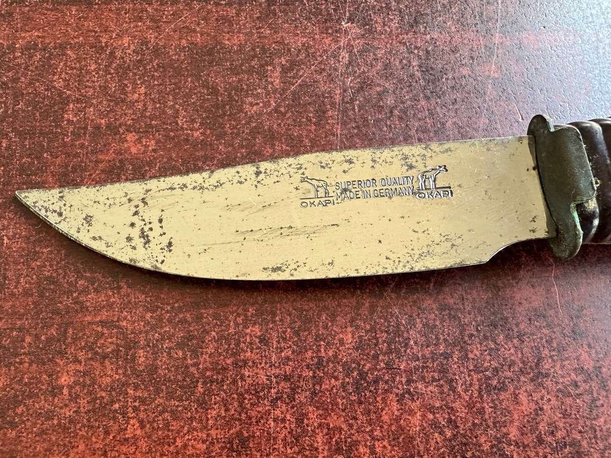 Vintage Okapi Hunting Knife - made in Germany