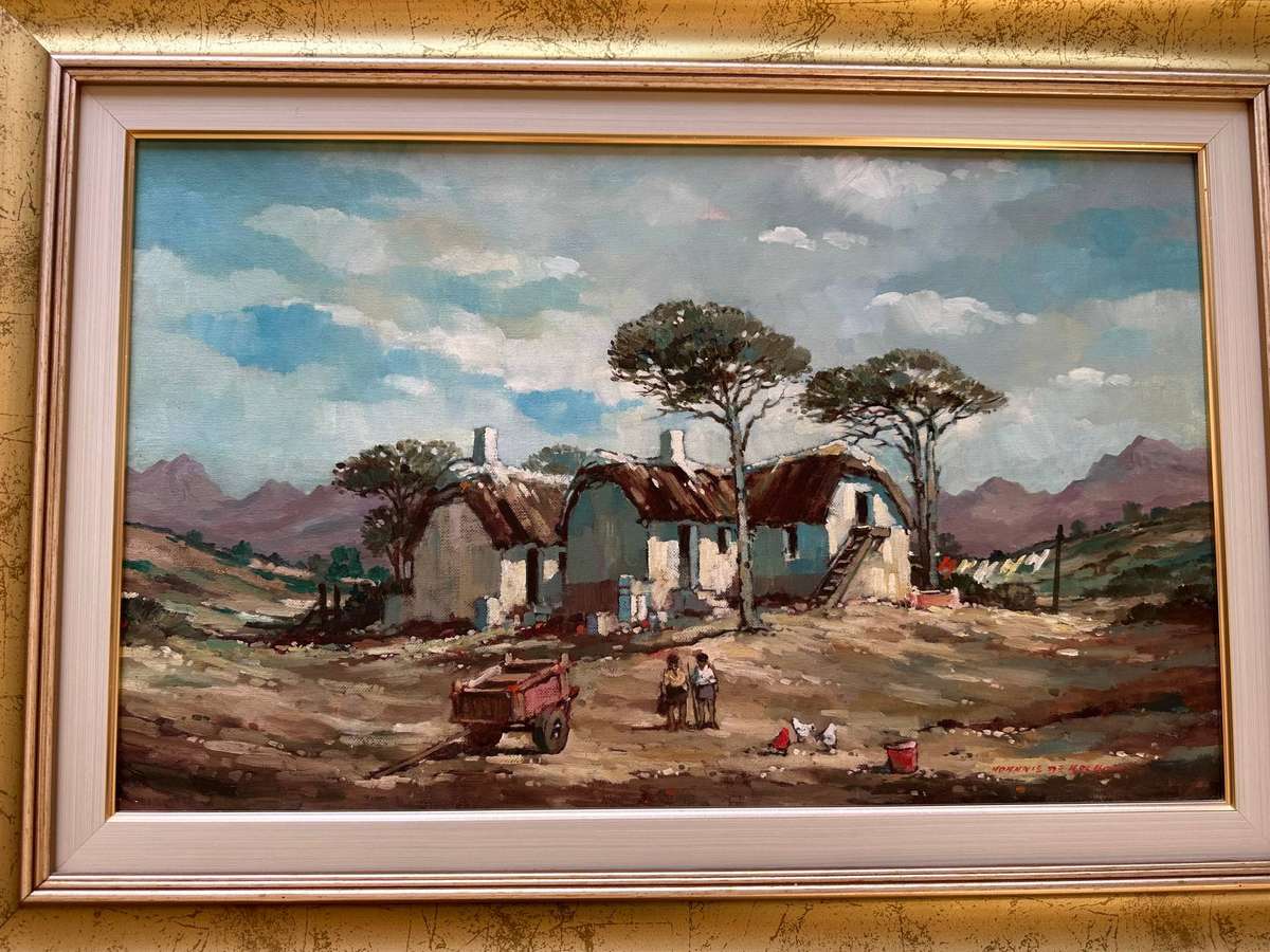 Johnie De Kock oil painting