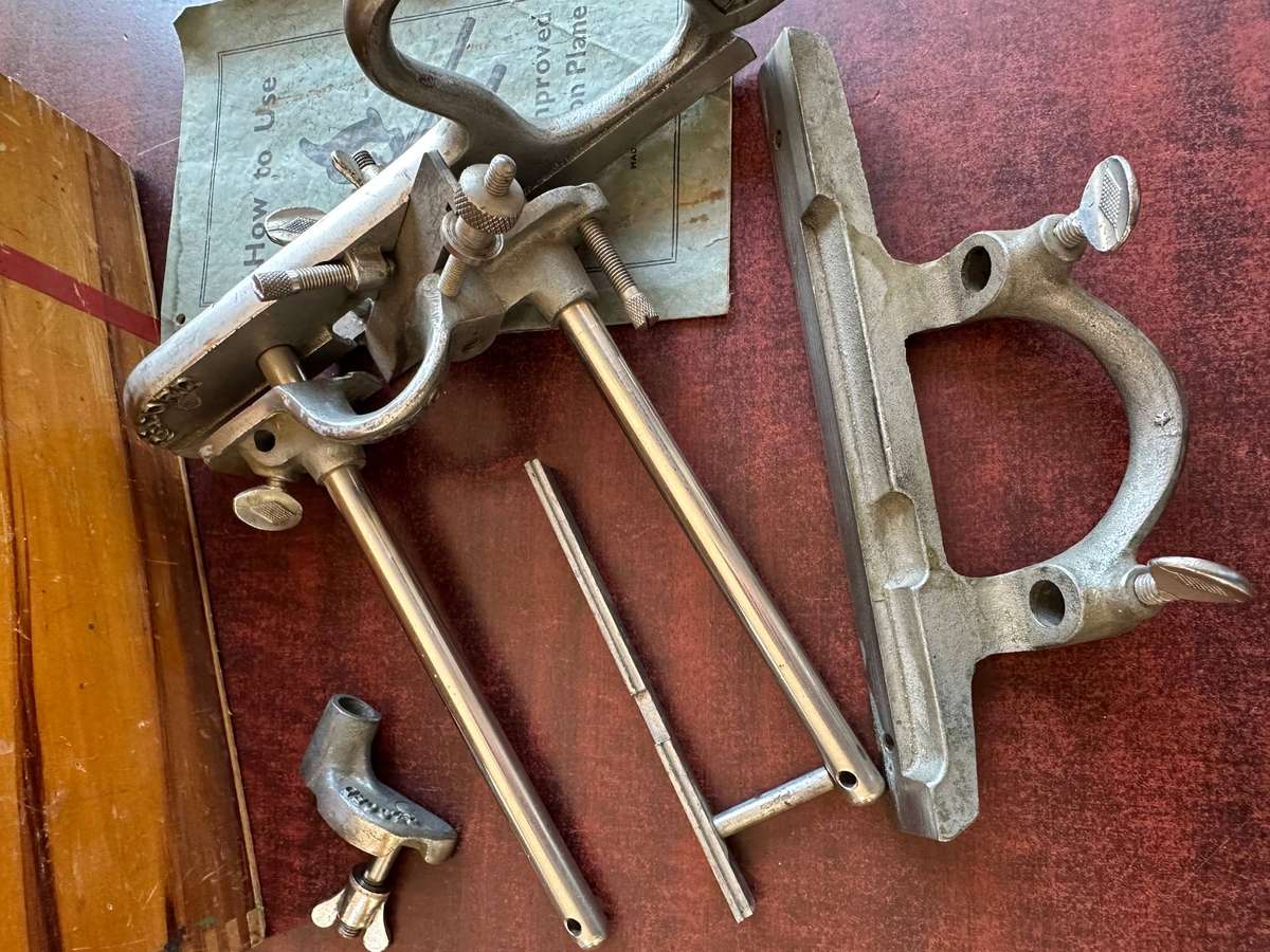 Record nr. 50 wood planer set in box