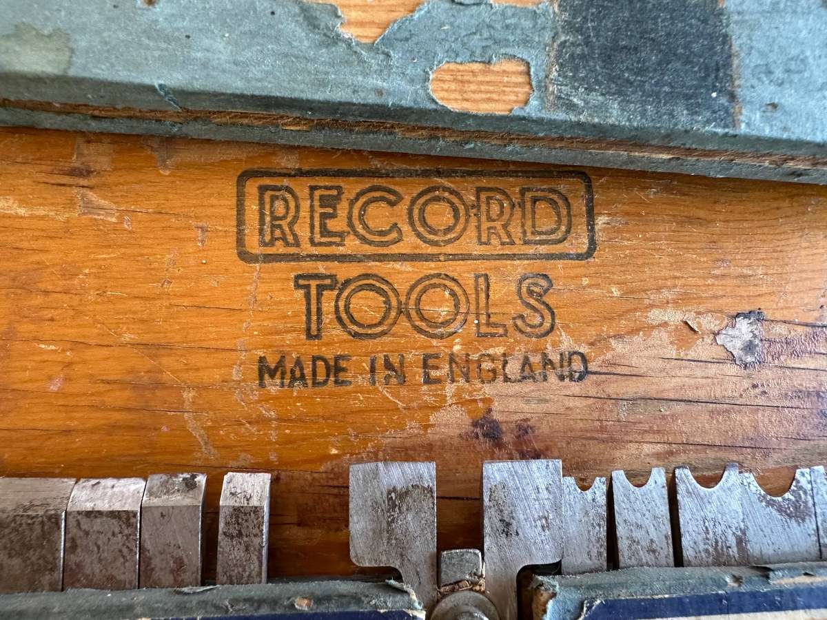 Record nr. 50 wood planer set in box