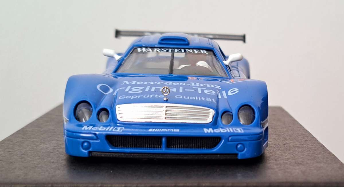 Ninco Mercedes Benz CLK GTR "Original Teile" Analogue Slot Car 1/32