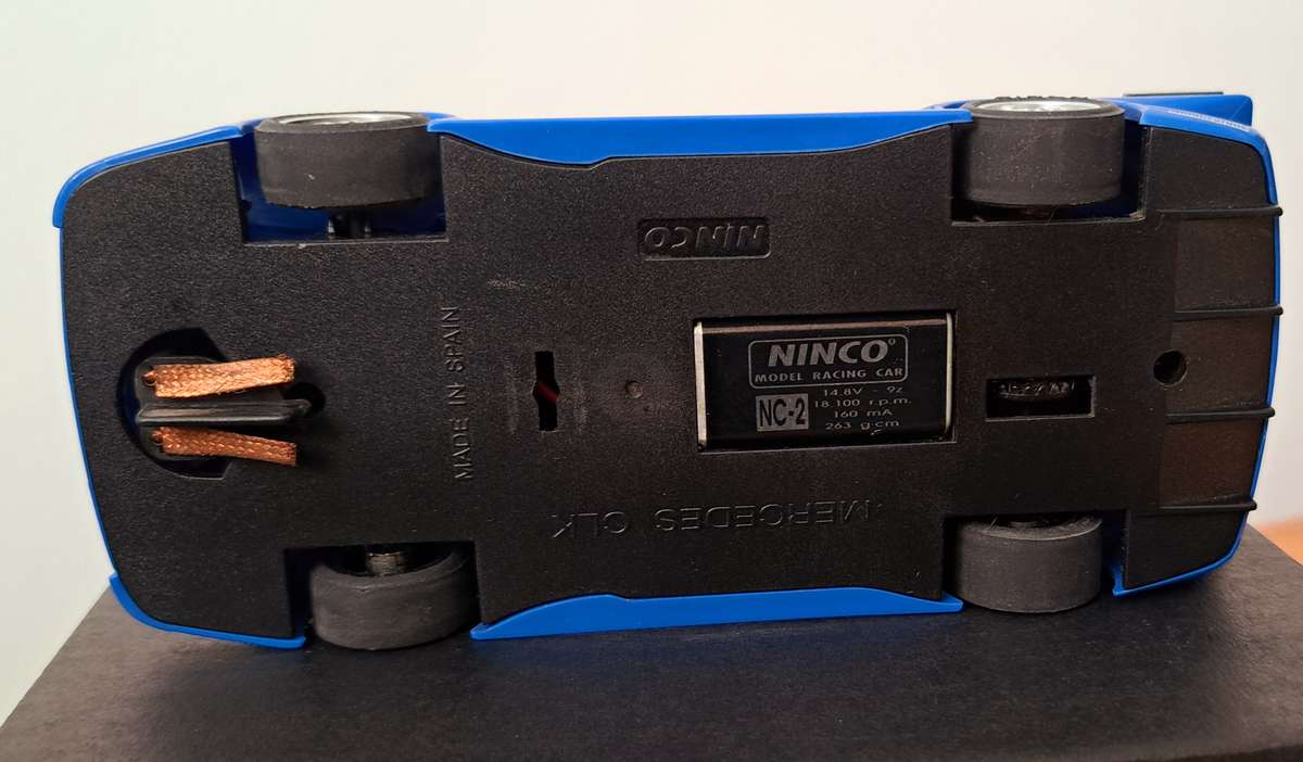 Ninco Mercedes Benz CLK GTR "Original Teile" Analogue Slot Car 1/32