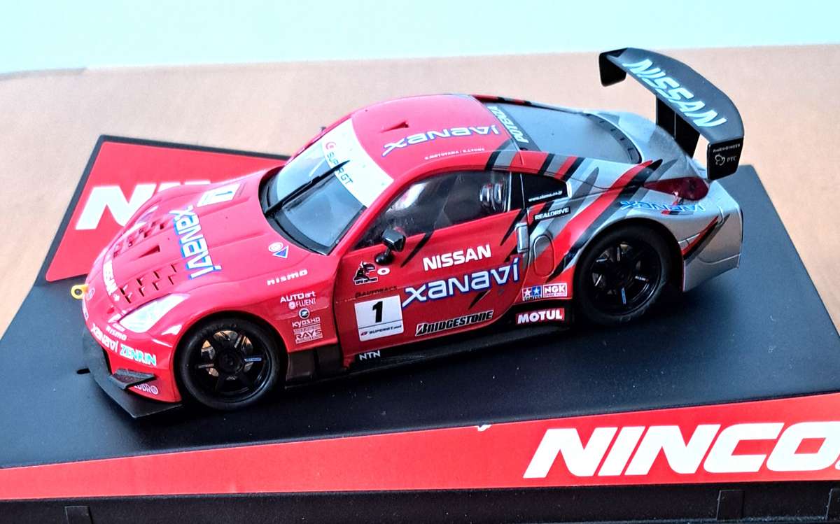 Ninco Nissan Fairlady "Xanavi" Analogue Slot Car 1/32