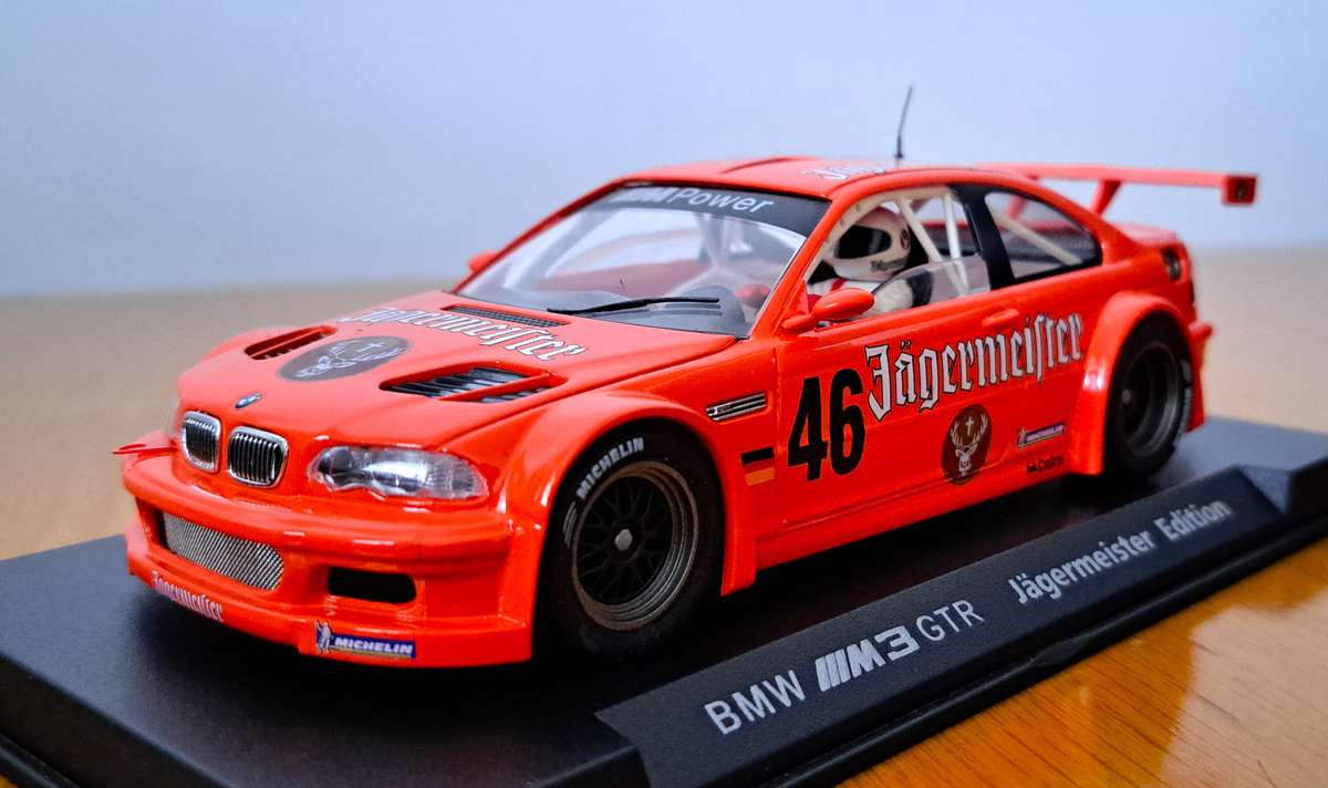 Fly BMW M3 GTR E46 "Jagermeister Edition" Analogue Slot Car