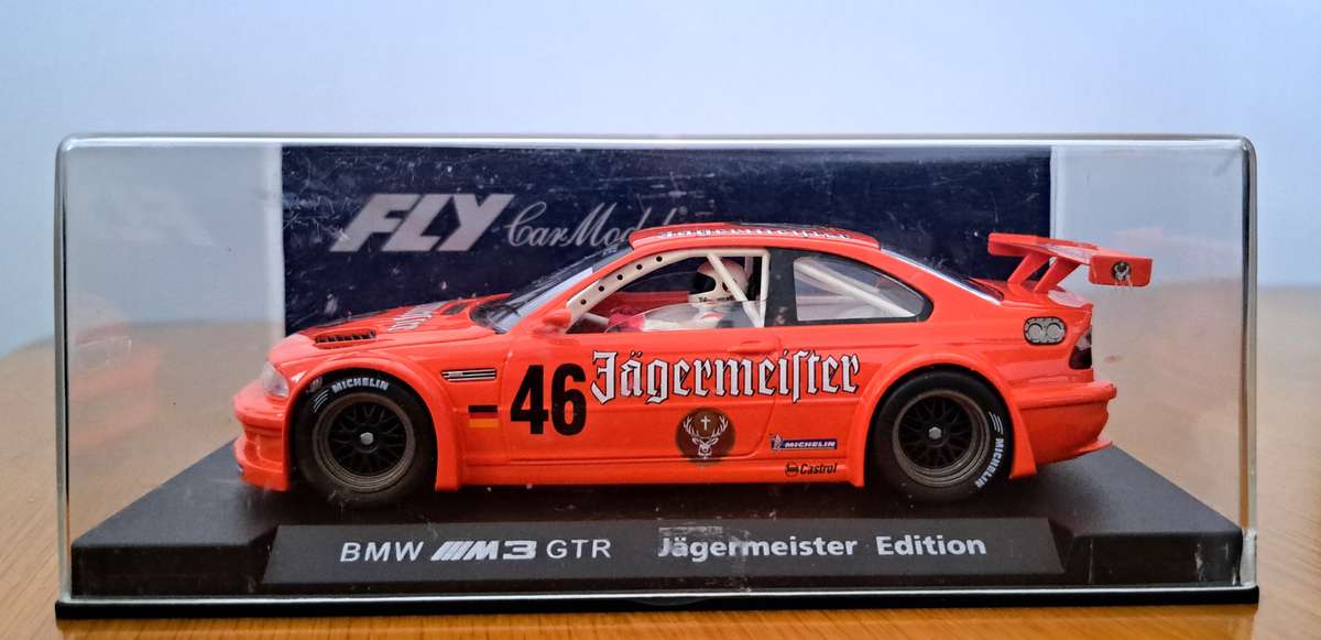 Fly BMW M3 GTR E46 "Jagermeister Edition" Analogue Slot Car