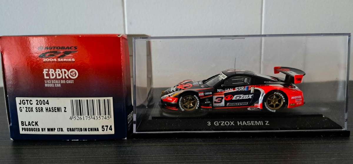 Ebbro Nissan 350Z G'Zox JGTC 2004 1/43