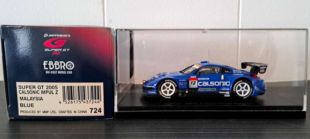 Ebbro Nissan 350Z Calsonic Impul Z Super GT 2005 1/43