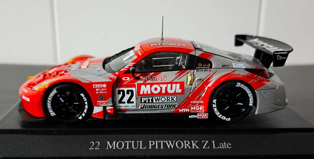 Ebbro Nissan 350Z Motul Pitwork JGTC 2004 1/43