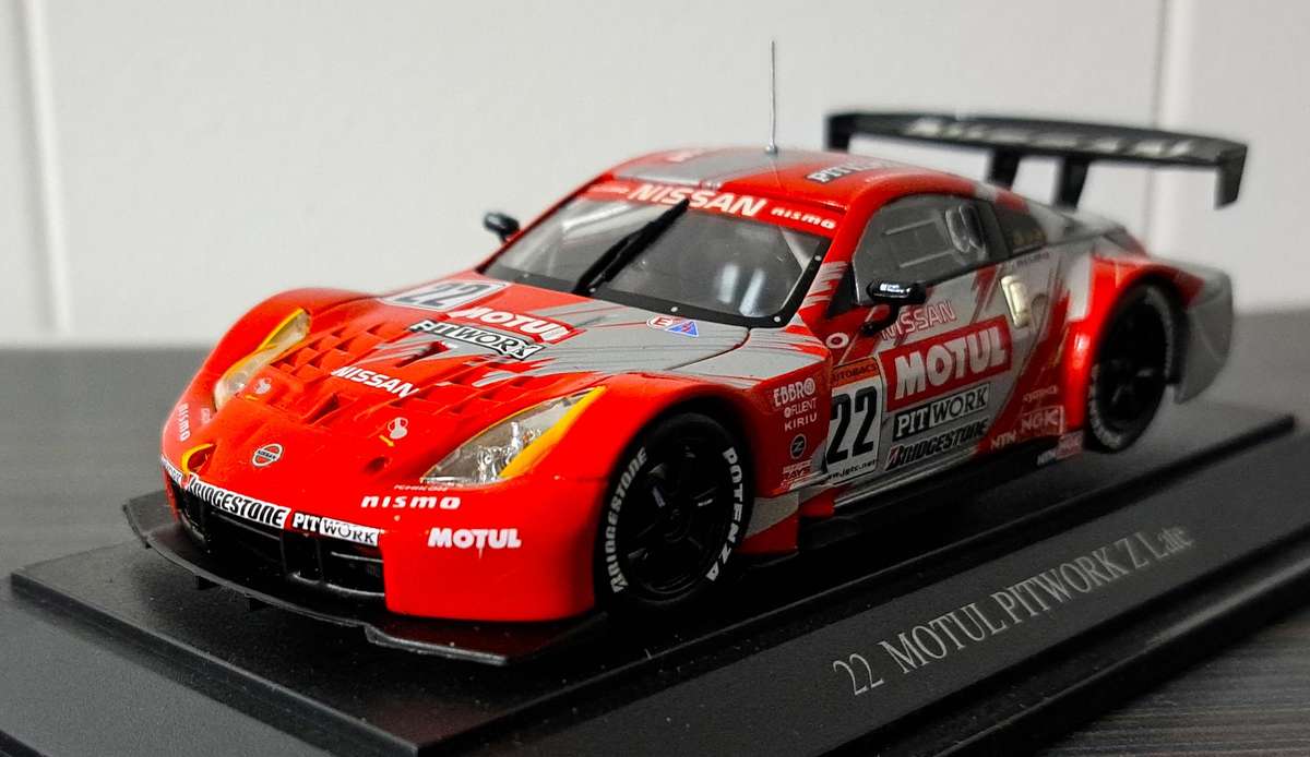 Ebbro Nissan 350Z Motul Pitwork JGTC 2004 1/43