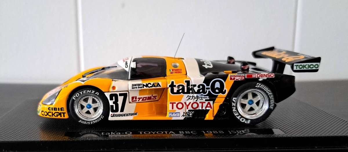 Ebbro Toyota 88C taka-Q JSPC 1988 1/43