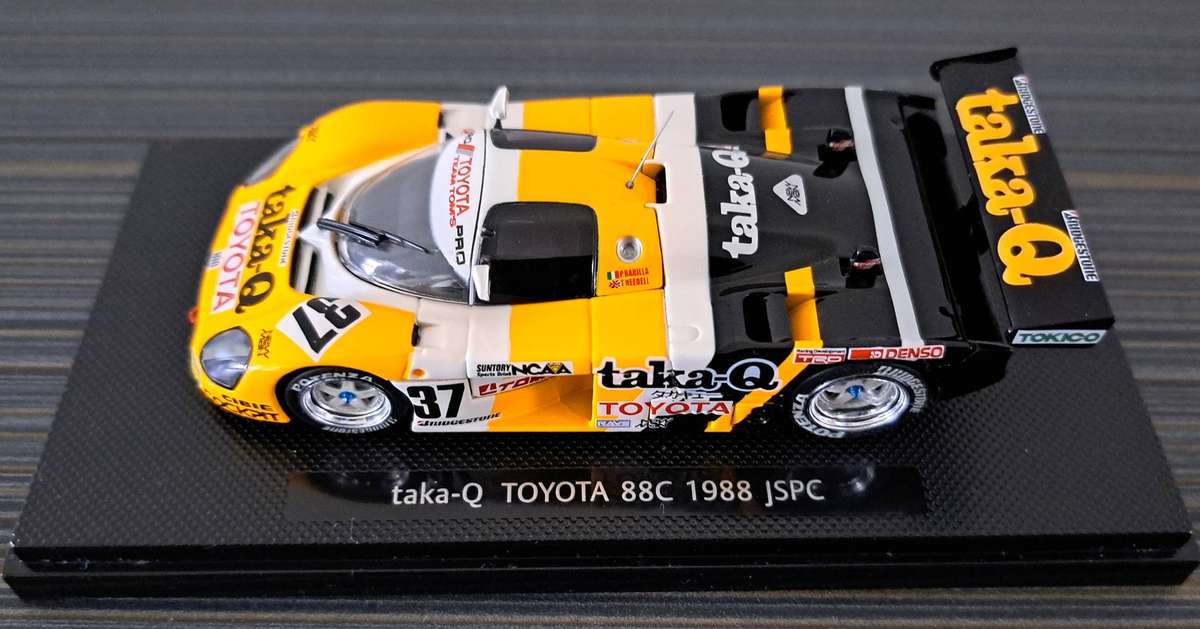 Ebbro Toyota 88C taka-Q JSPC 1988 1/43