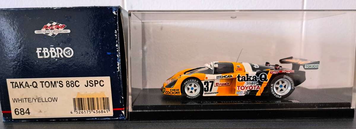 Ebbro Toyota 88C taka-Q JSPC 1988 1/43