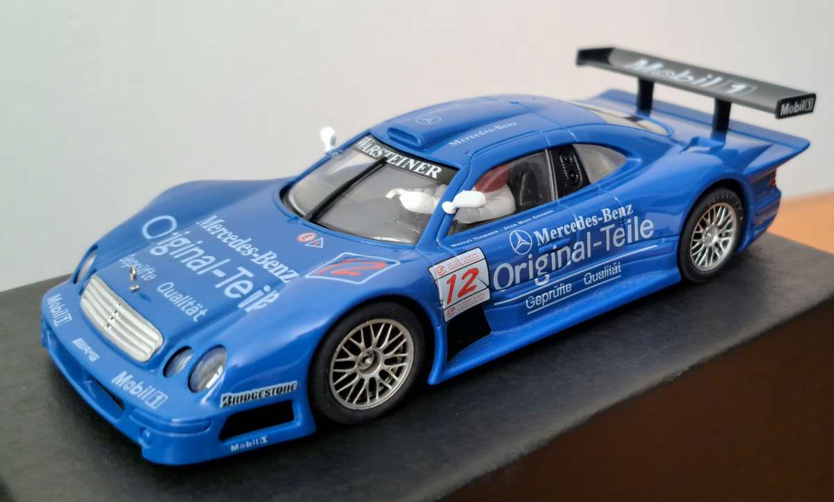 Ninco Mercedes Benz CLK GTR "Original Teile" Analogue Slot Car 1/32