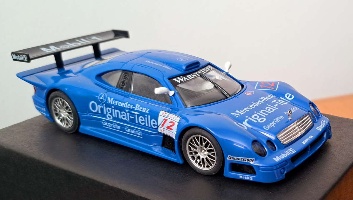 Ninco Mercedes Benz CLK GTR "Original Teile" Analogue Slot Car 1/32