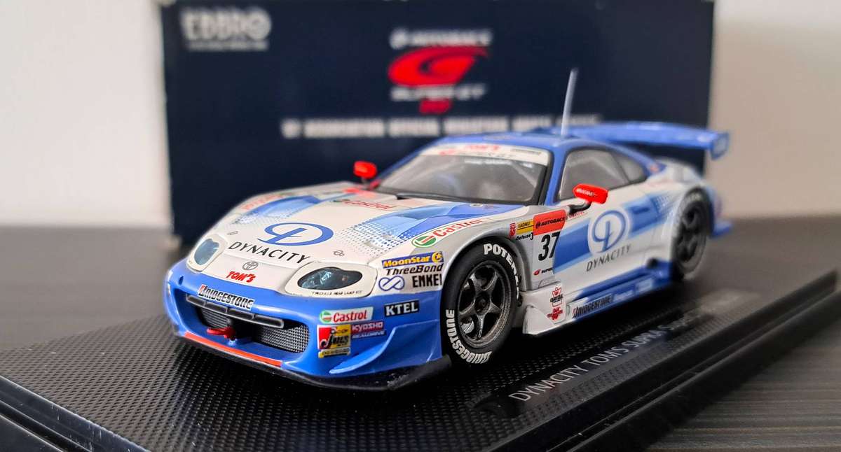 Ebbro Toyota Supra "Dynacity Tom's" Super GT 2005 1/43