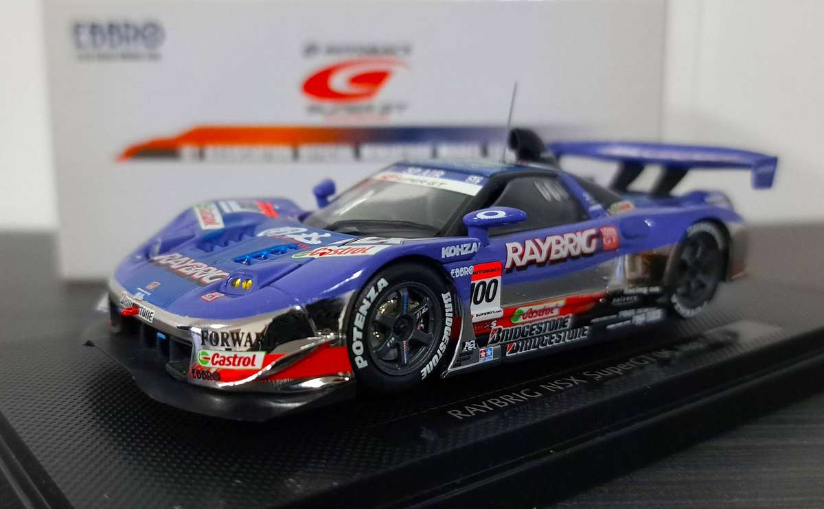 Ebbro Honda NSX Raybrig GT500 2006 1/43