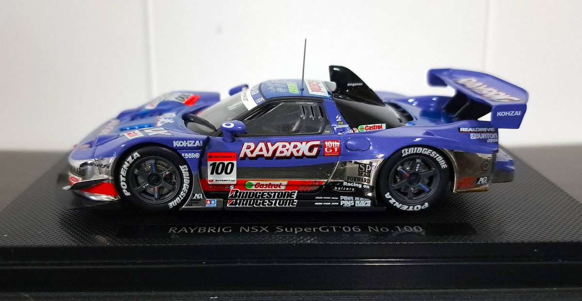 Ebbro Honda NSX Raybrig GT500 2006 1/43