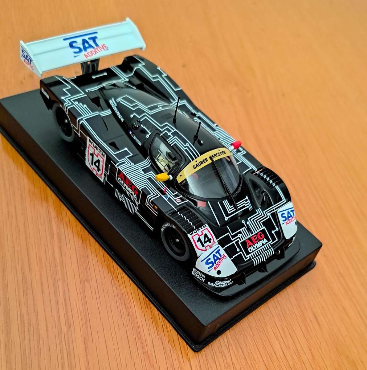 Slot.It Sauber Mercedes C9 1988 Analogue Slot Car 1/32