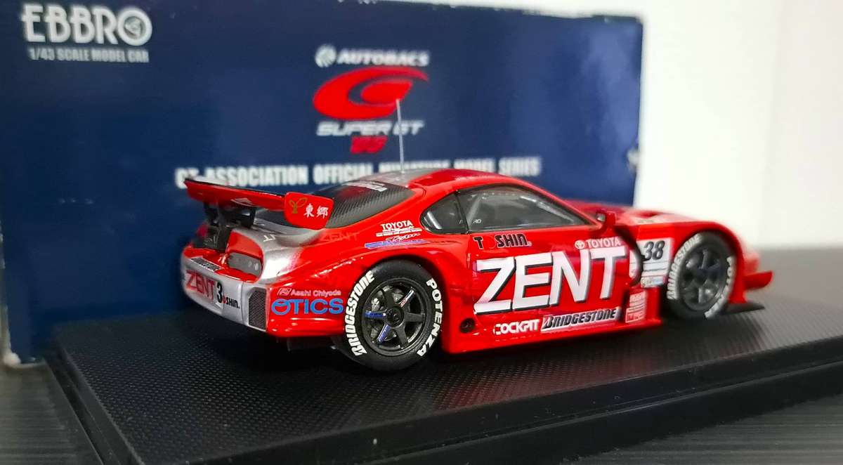 Ebbro Toyota Supra Zent Cerumo Super GT 2005 1/43
