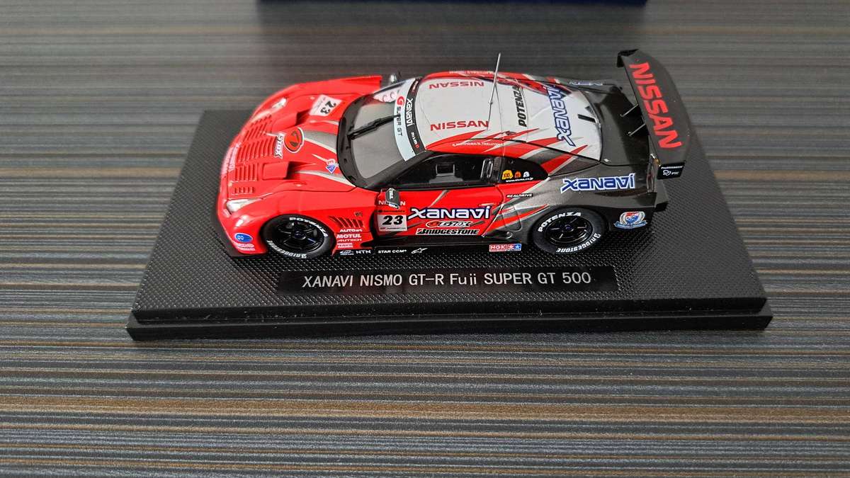 Ebbro Nissan GT-R "Xanavi Nismo" Super GT500 Fuji 2008 1/43