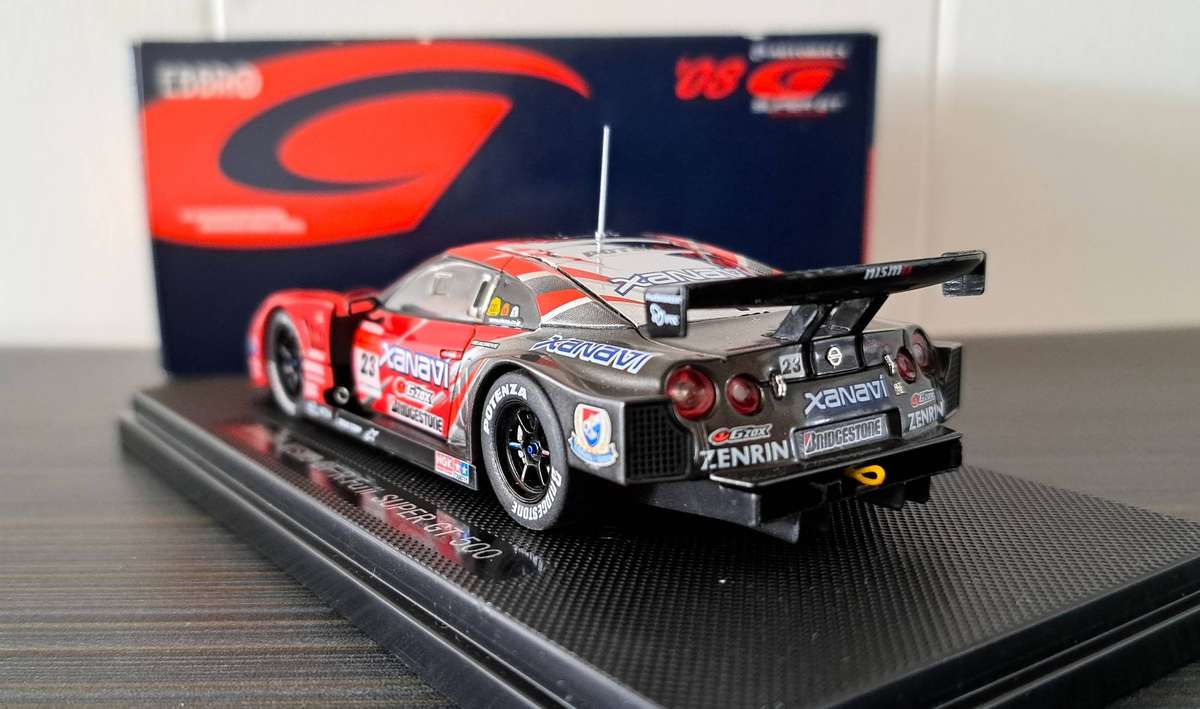 Ebbro Nissan GT-R "Xanavi Nismo" Super GT500 Fuji 2008 1/43