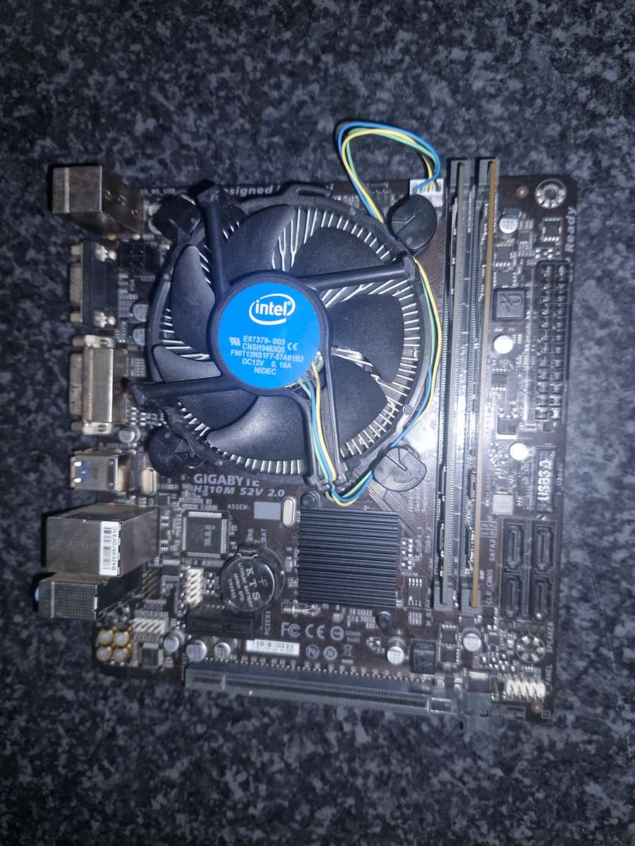 H310M Motherboard, I3 8100 , Ram + SSD Combo ( please read )