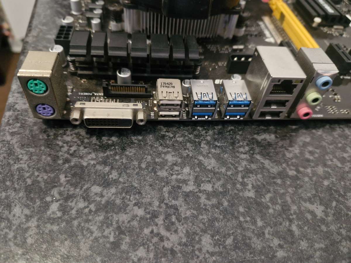 Biostar TA320, Ryzen 5 1400, 16GB Ram and SSD Combo