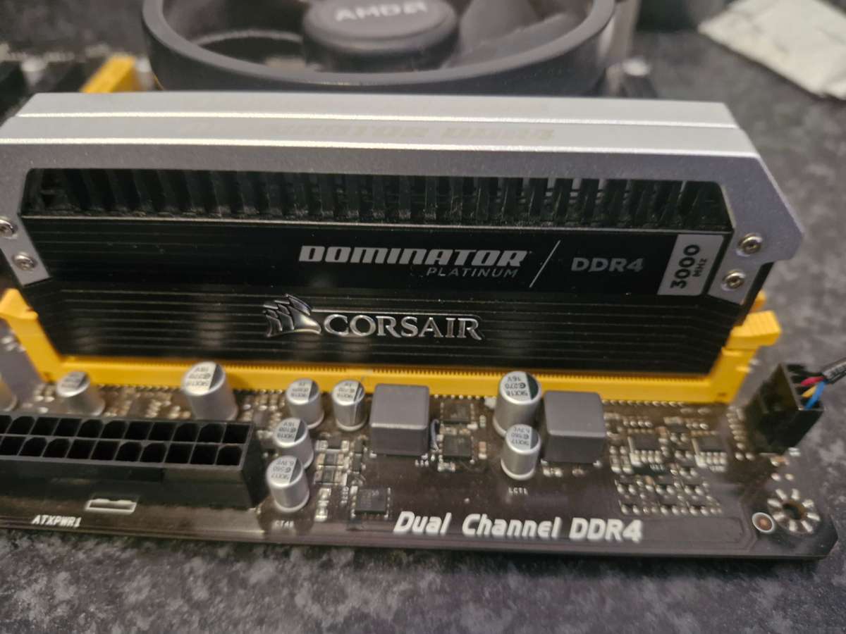 Biostar TA320, Ryzen 5 1400, 16GB Ram and SSD Combo