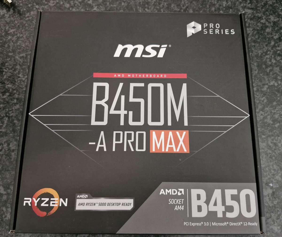 B450M , Ryzen 3700X, 16GB Ram , 256GB SSD Combo
