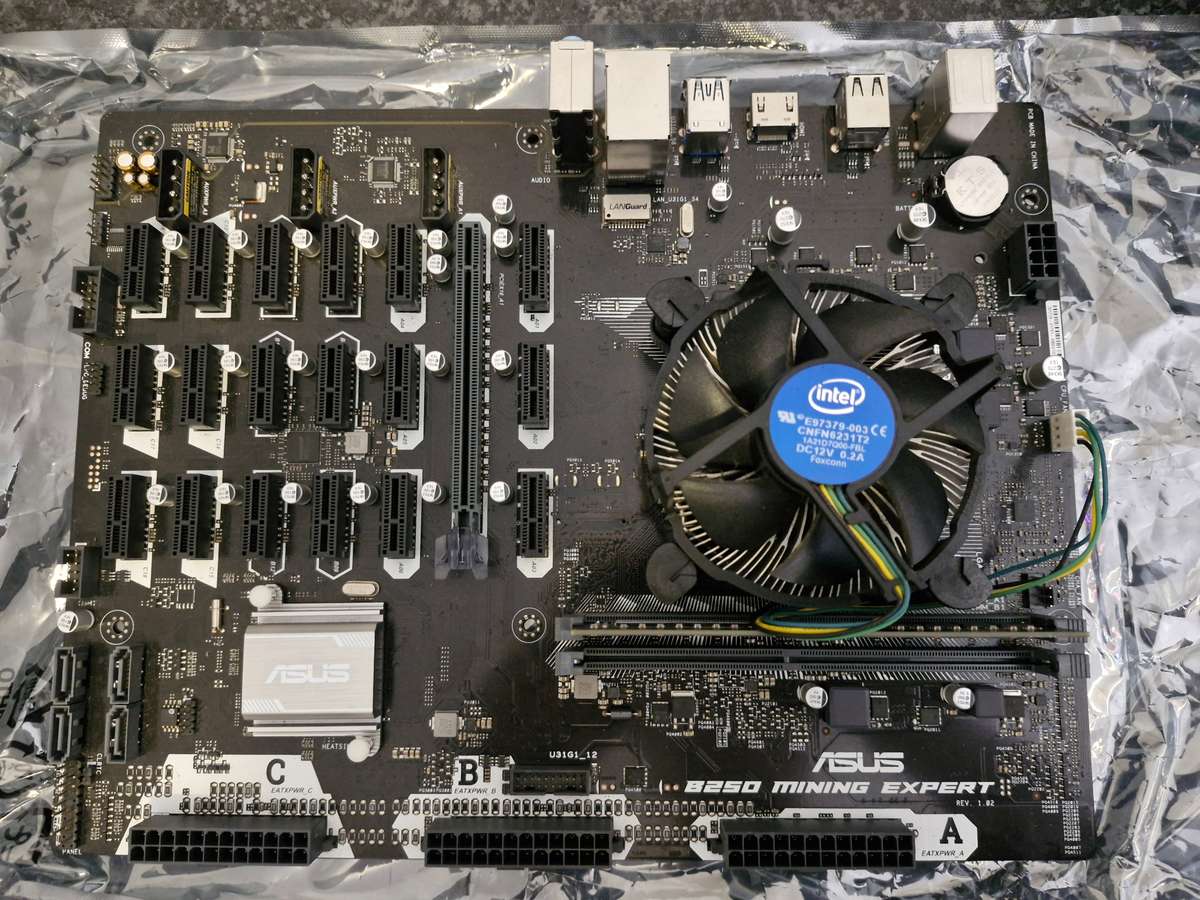 Asus B250 , I5 7400, 4gb ram combo