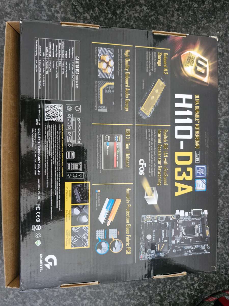 Gigabyte H110, i5 6500T, 8GB Ram combo