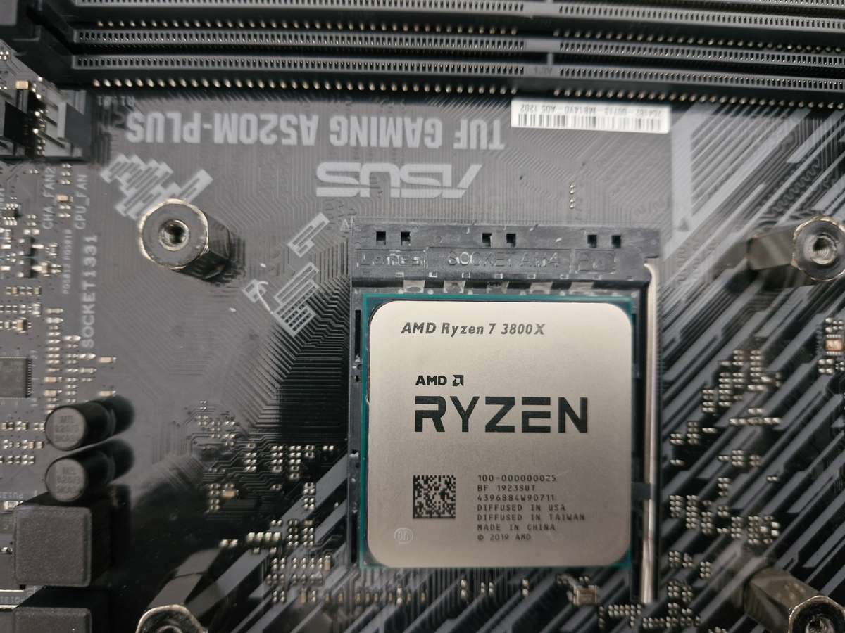 Asus Tuf A520M, 3800X , 32GB Ram Combo