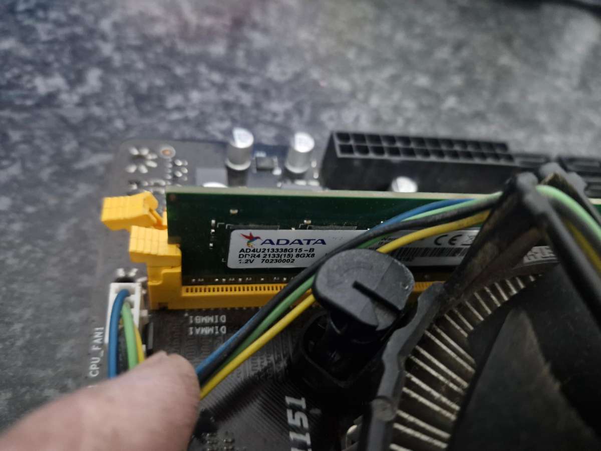 Biostar TB250 Motherboard, I3 6100 and 8GB Ram combo