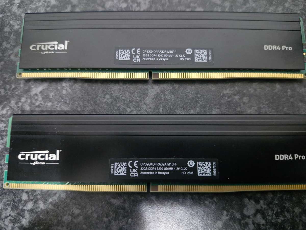 Crucial Pro 64GB DDR4 Ram