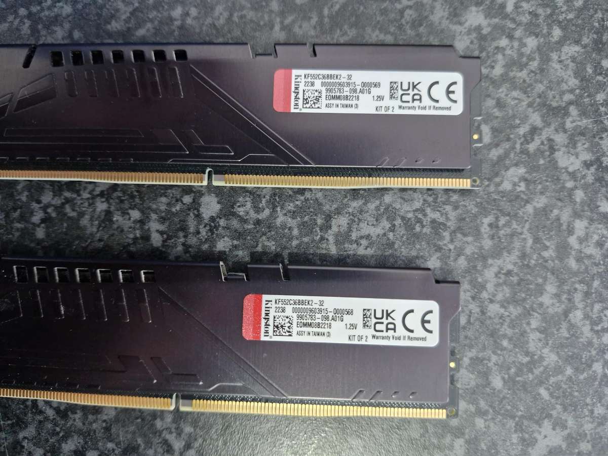 Kingston Fury DDR5 32GB (16GB x2 ) Ram