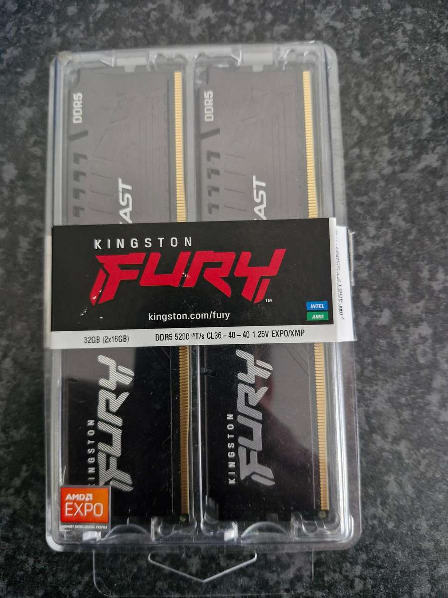 Kingston Fury DDR5 32GB (16GB x2 ) Ram
