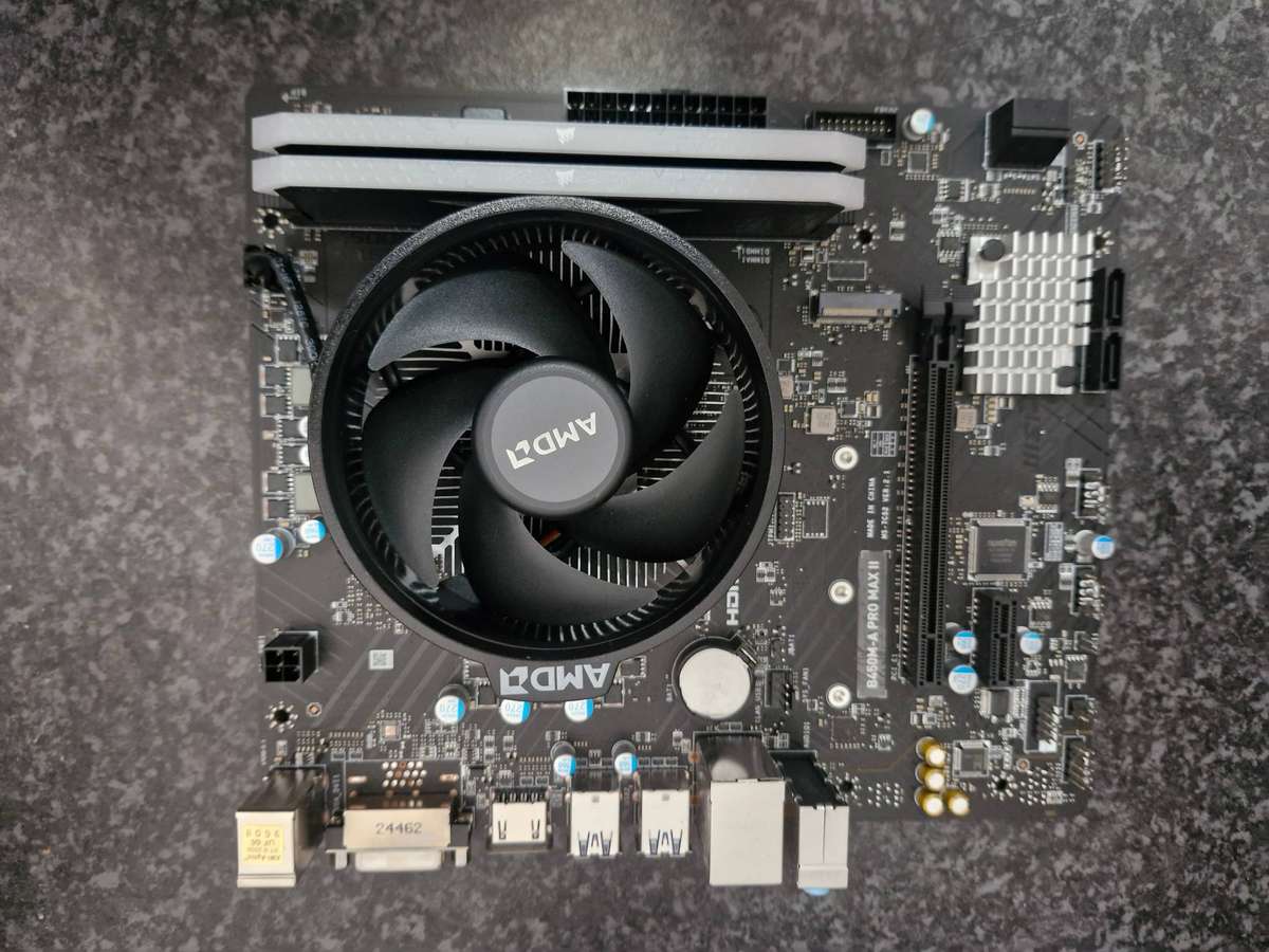 MSI B450, Ryzen 5500, 16GB Ram combo