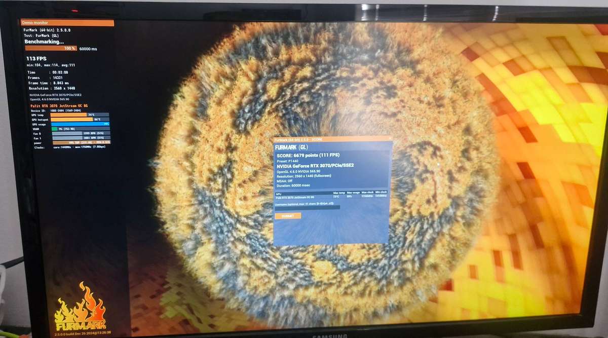 Geforce RTX 3070 8GB