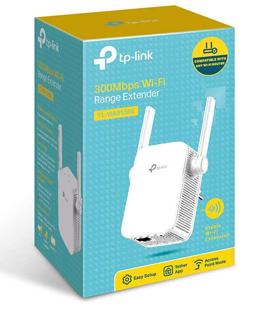 TP-LINK TL-WA855RE 300Mbps Wi-Fi Range Extender