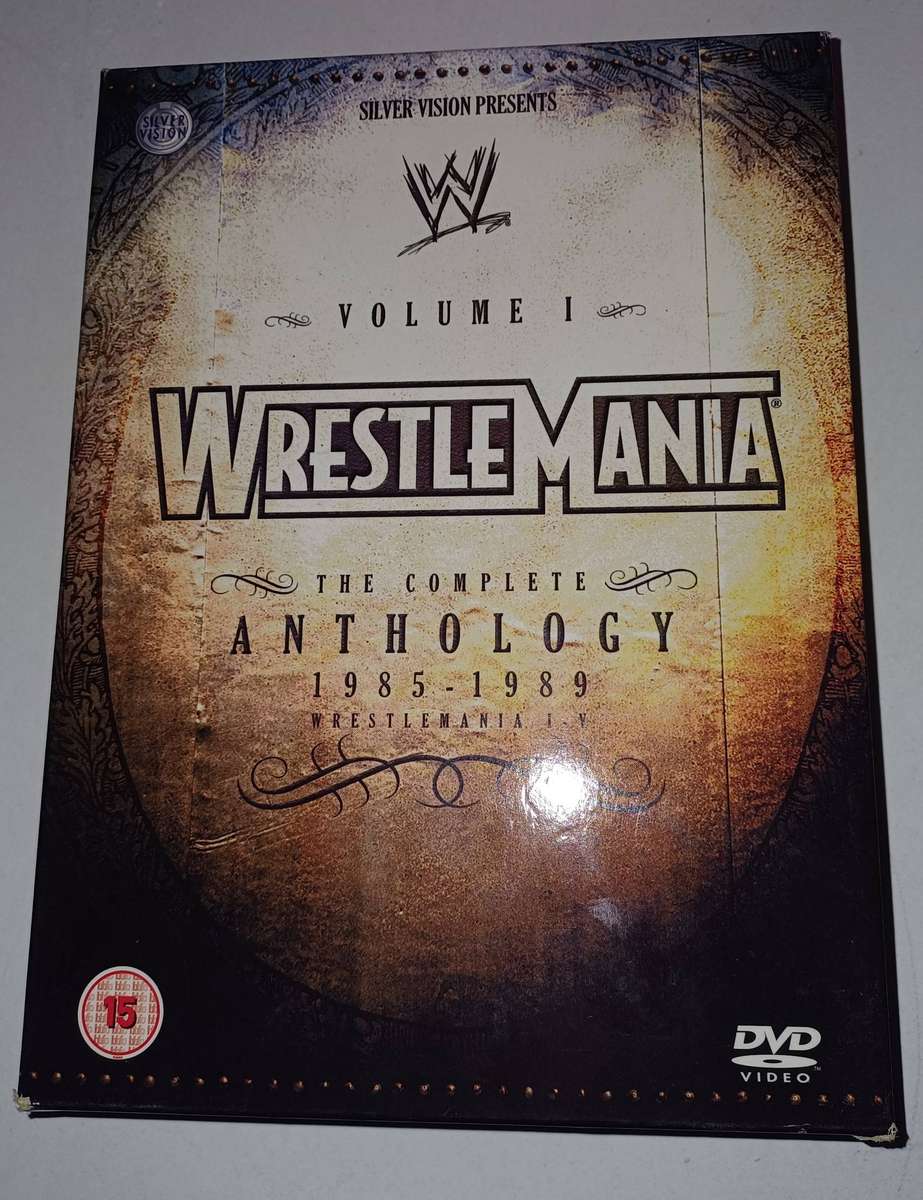 WWE Wrestlemania Complete Anthology  Volumes 1 to 4