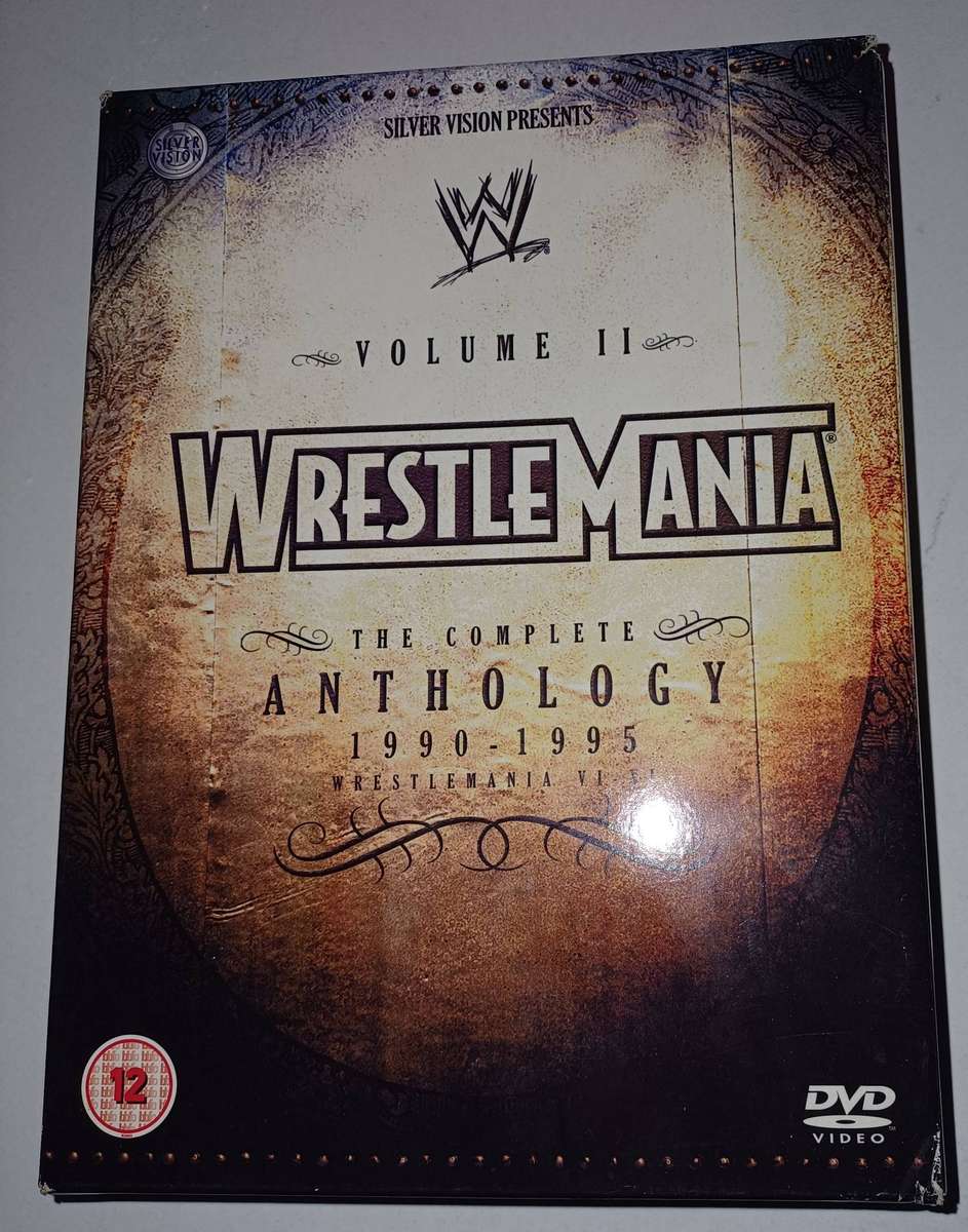 WWE Wrestlemania Complete Anthology  Volumes 1 to 4