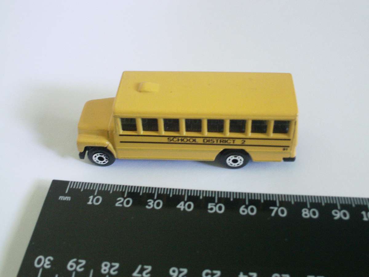 Matchbox MB47 School Bus 1985 China