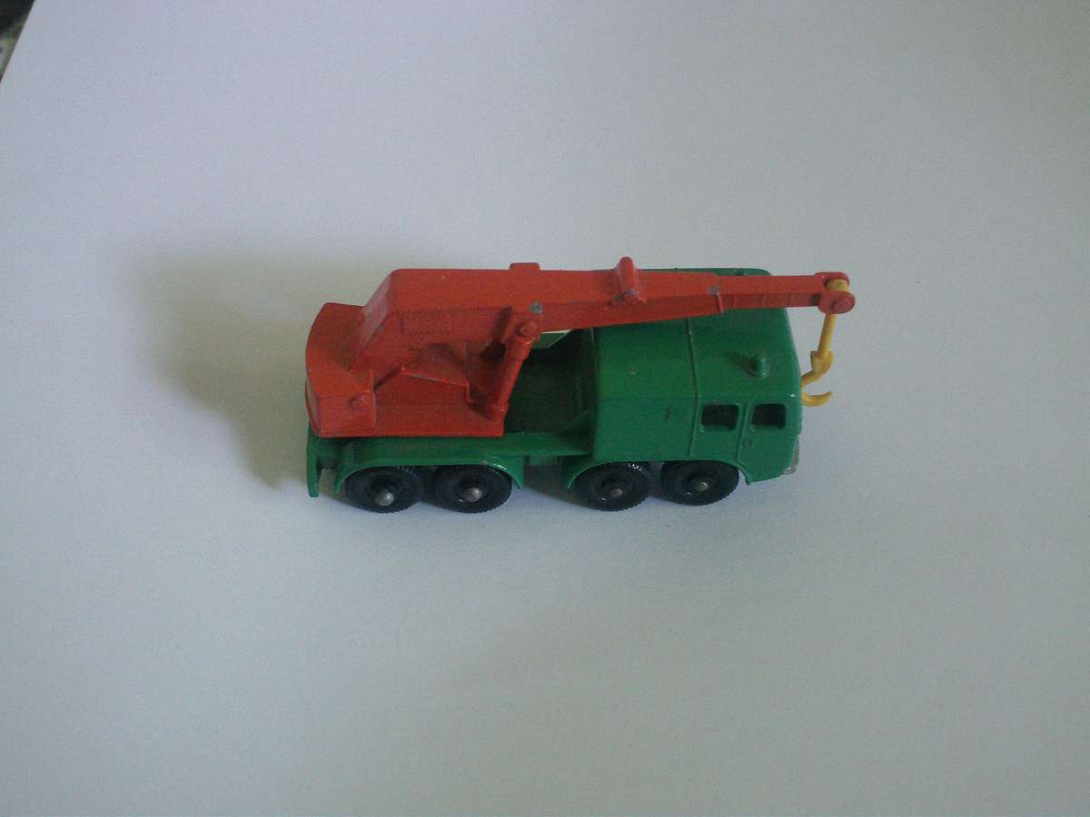 Matchbox Regular Wheels 8 Wheel Crane Lesney England #30c