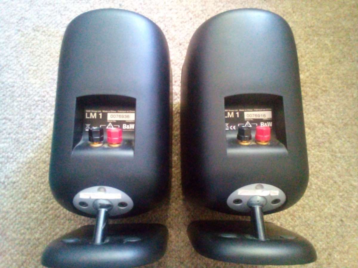 Bowers and Wilkens LM1 100 Watt 8 Ohm Speakers - Pair
